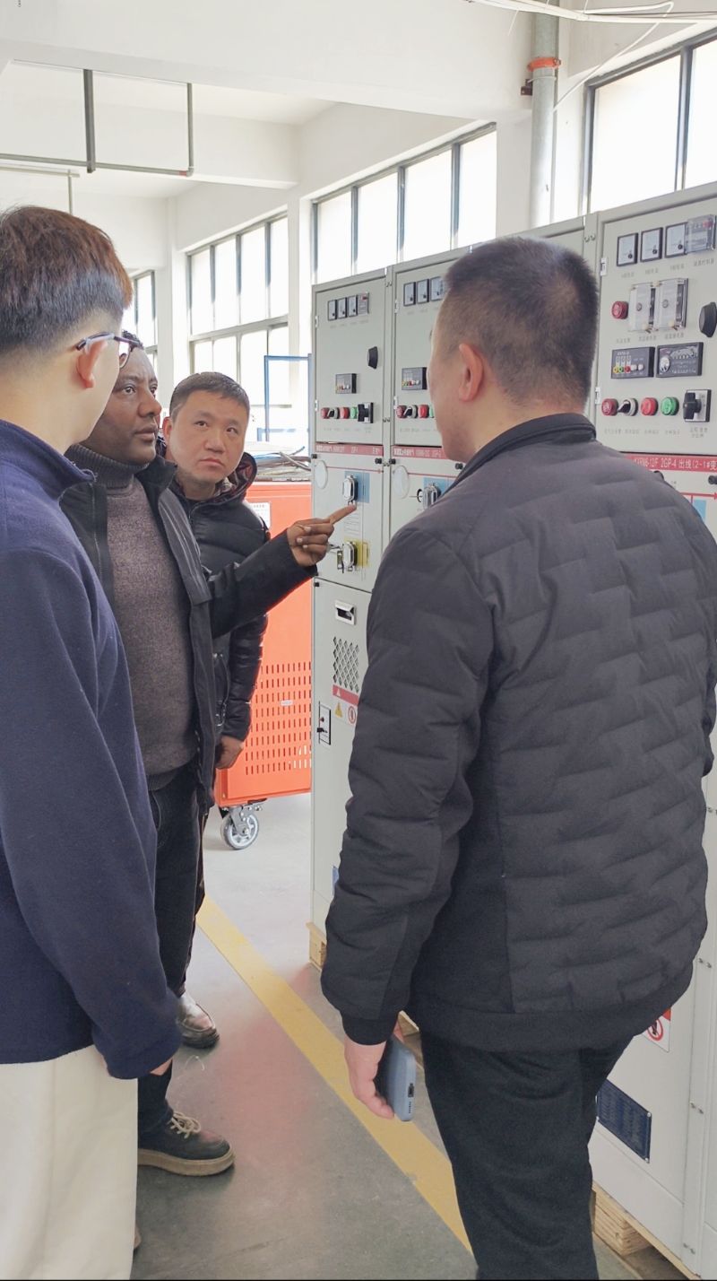 EEU:n asiantuntijat vierailivat Kexunissa 20 sarjan sähköasemaohjelmassa