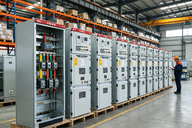 Päivittäinen tuotanto Kexun Electricillä | Alle 40,5 kV:n suurjännite- ja pienjännitejakelulaitteiden yhden luukun toimittaja